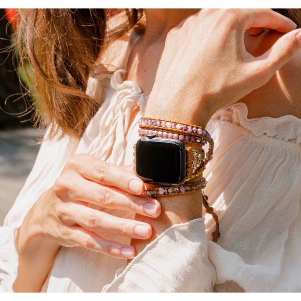 Amethyst Smart Watch Strap - fits Apple 🍎